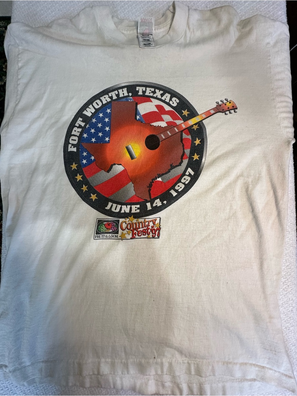 Country Fest ’97 Fort Worth Texas Graphic Tee